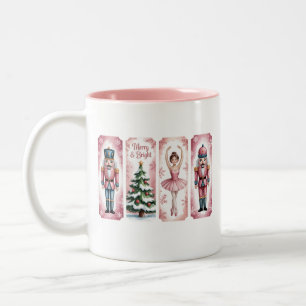 Nutcracker Weihnachtsfeier Geschenk fest Zweifarbige Tasse