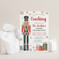 Nutcracker Weihnachtsfeiertag Party Einladung