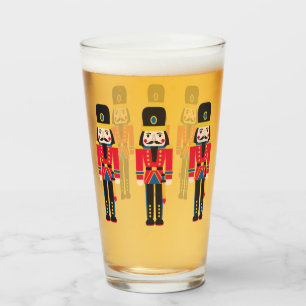 Nutcracker Weihnachtsgeschenk dekorative Bierkrebs Glas