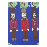 Nutcracker Weihnachtskarte