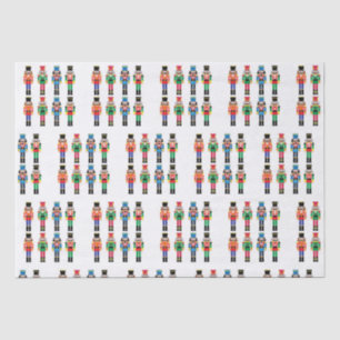 Nutcracker Weihnachtsmuster - Gewebe Seidenpapier