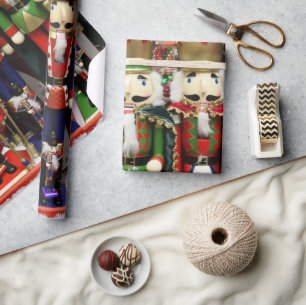 Nutcracker Weihnachtssoldaten Geschenkpapier