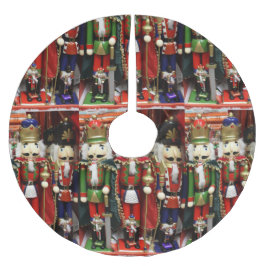 Nutcracker Weihnachtssoldaten Polyester Weihnachtsbaumdecke