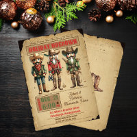 Nutcracker Western Holiday Hoedown Weihnachtsfest