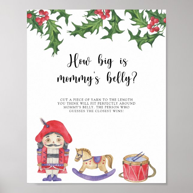 Nutcracker - Wie groß ist das Bauchspiel von Mama? Poster (Vorne)