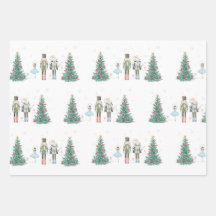 Nutcracker Wrapping Paper - Pastell und Feierlich