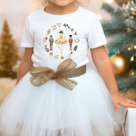Nutcracker Zucker Pflaume Fee Winter Geburtstag Baby T-shirt<br><div class="desc">Nutcracker Zucker Pflaume Winter Geburtstag Baby T - Shirt Matching Artikel sind verfügbar.</div>