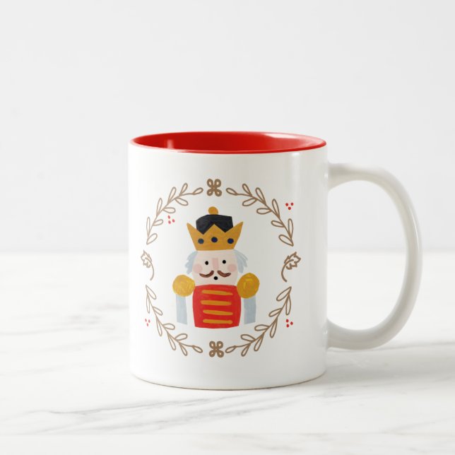 Nutcracker Zweifarbige Tasse (Rechts)
