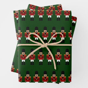 Nutcrackers - geschenkpapier set