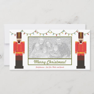 Nutcrackers, Joyeux Noël, Modèle Carte photo