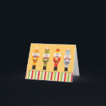 Nutcrackers ~ Karte / Einladungen<br><div class="desc">DIE KARTENGRÖSSE WIRD ALS STANDARD VERWENDET, ES SEI DENN, ANDERWEITIG BEOBACHTET. EINFACHE OPTION, SICH AUF ANDERE GRÖSSEN ZU ÄNDERN. UM ZU KENNEN: Um Design, Stil oder Form zu ändern, klicken Sie auf "IT ANPASSEN", nachdem Sie mit Ihrem Design fertig sind, wählen Sie Quantität und klicken Sie auf "IN KARTE HINZUFÜGEN"...</div>