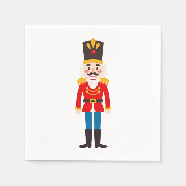 Nutcrackers Napkins Serviette (Vorderseite)