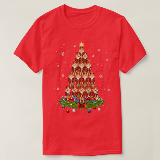 Nutcrackers Toy Christmas Tree Soldier Premium128 T-Shirt (Design vorne)