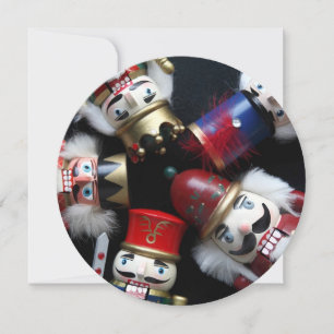 Nutcrackers zusammen Weihnachts-Party Einladung