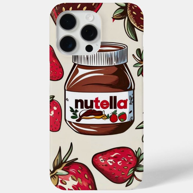 Nutella Case-Mate iPhone Hülle (Rückseite)