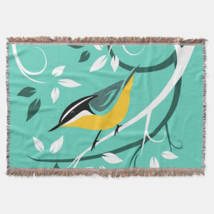 Nuthatch Art Decke