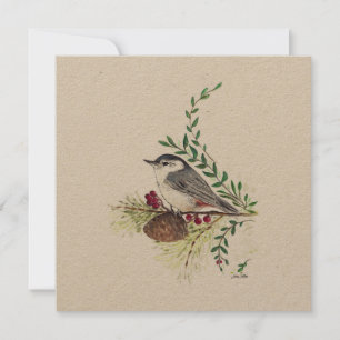 Nuthatch Bird Art