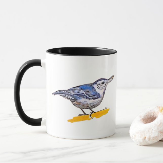 Nuthatch Tasse (Mit Donut)