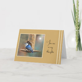 Nuthatch - Thinking of You & Praying for You Card Karte