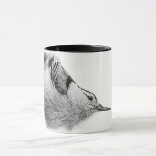 Nuthatsch, Weißer Vogel Tasse