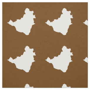 Nutmeg Festive Brasilien Stoff