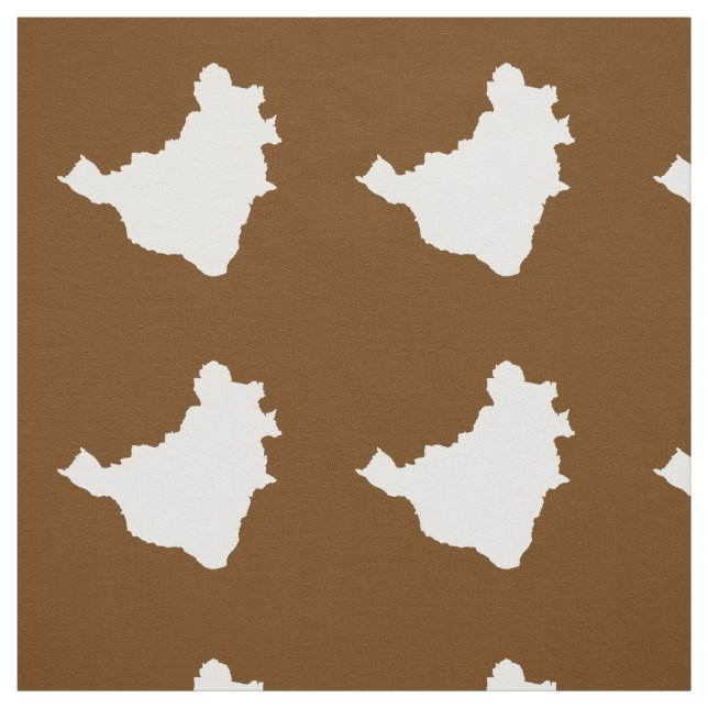 Nutmeg Festive Brasilien Stoff (Muster)