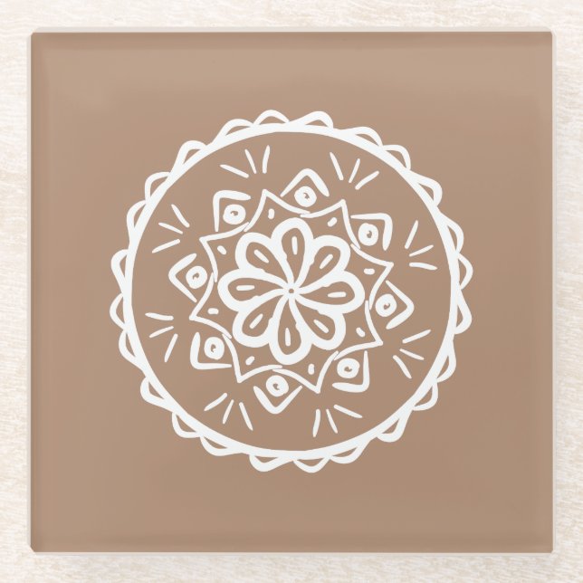 Nutmeg Glasuntersetzer (Vorderseite)