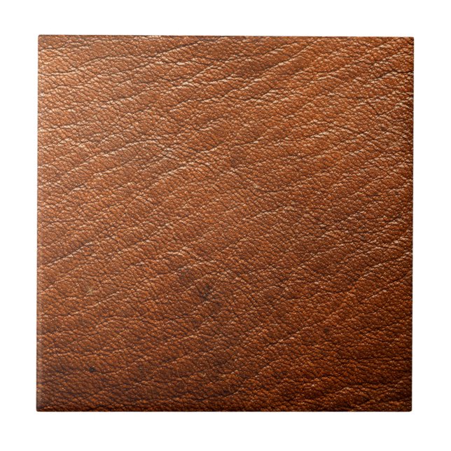Nutmeg Leather Fliese (Vorderseite)