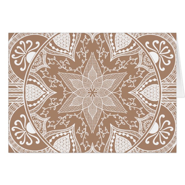 Nutmeg Mandala (Vorderseite (Horizontal))