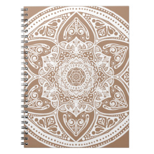 Nutmeg Mandala Notizblock