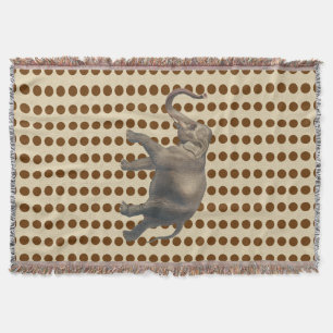 Nutmeg Spice Stimmungen Punkte mit Elefant Decke