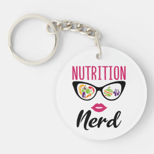 Nutrition Nerd Nutritionist Dietitian Schlüsselanhänger