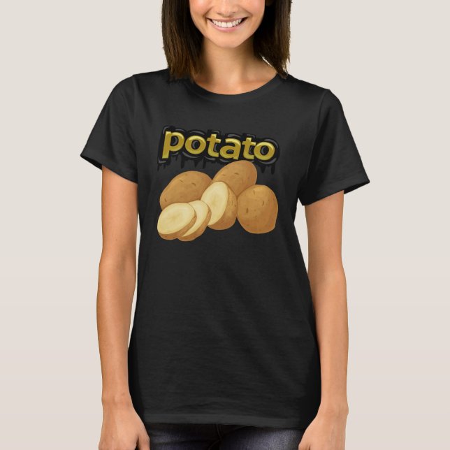 Nutritionist Potato for Dietician und Vegan 7 T-Shirt (Vorderseite)