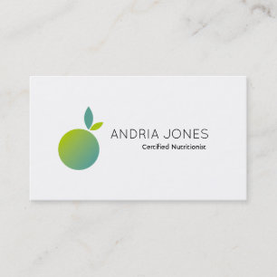 Nutritionist - Visitenkarten Visitenkarte