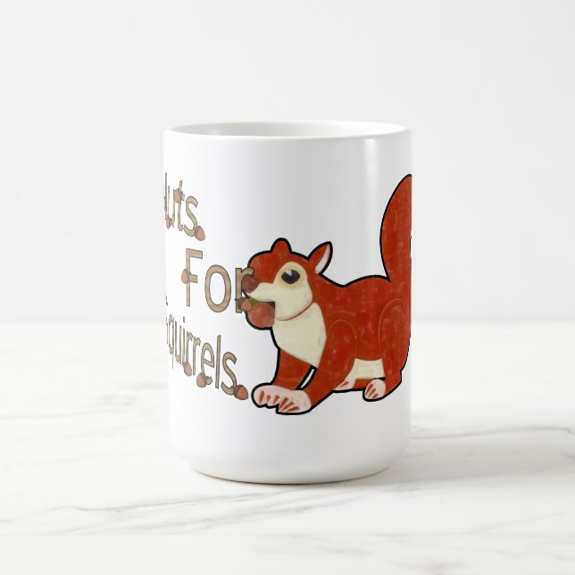Nuts4Squirrels Kaffeetasse (Mittel)