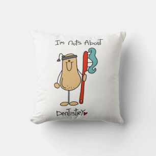 Nuts About Dentistry T-Shirts und Geschenke Kissen