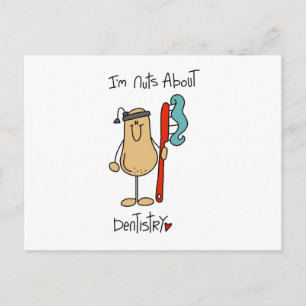 Nuts About Dentistry T-Shirts und Geschenke Postkarte