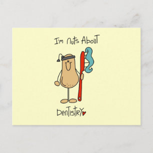 Nuts About Dentistry T-Shirts und Geschenke Postkarte