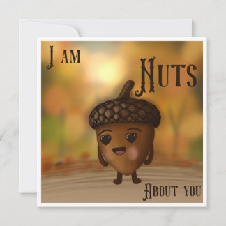 Nuts About You Dankeskarte