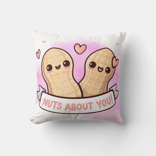 NUTS-ABOUT-YOU-Kissen Kissen (Vorderseite)