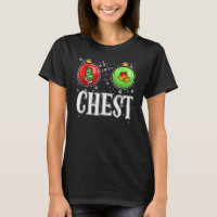 Nuts Brust Weihnachten Sonne Matching Couple Chest