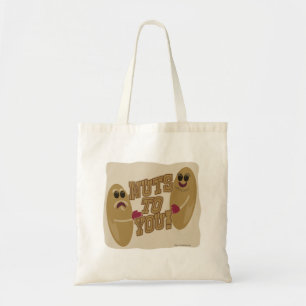 Nuts to you Fun Almont Cartoon Art Tragetasche