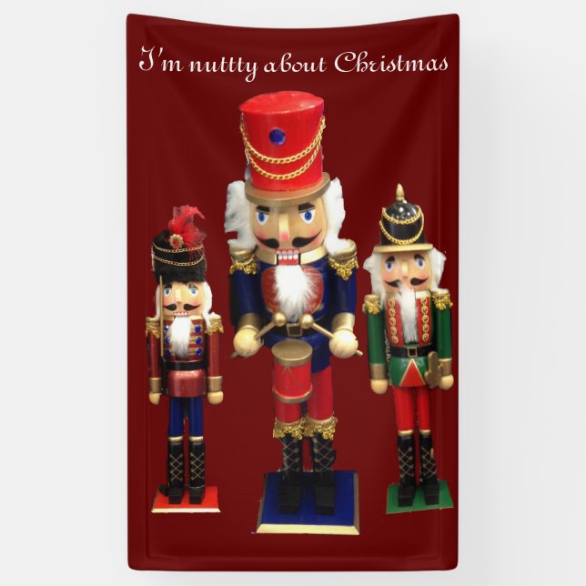 "Nutty about Chrstmas" Banner (Vertikal)