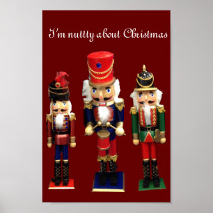 "Nutty about Chrstmas" Poster