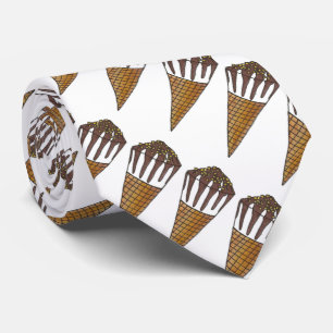 Nutty Buddy Vanilla Ice Creme Cone Krawatte