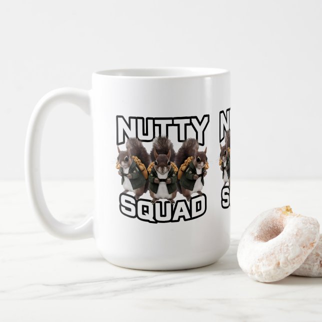 Nutty Squad, Squirrel Snack Squad Kaffeetasse (Mit Donut)