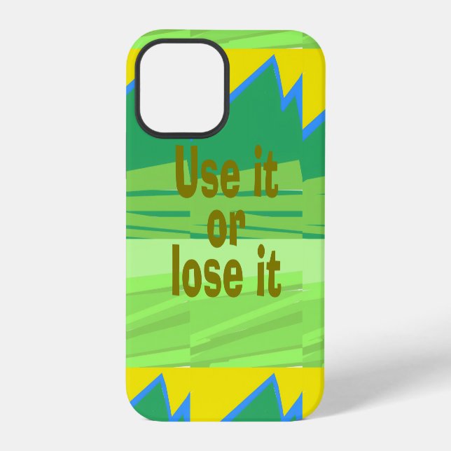 Nutze es oder verliere es Weihnachtsgeschenk iPhone 12 Pro Hülle (Rückseite)