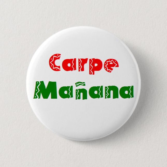 Nutze morgen button (Vorderseite)