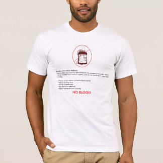 Nutzen des blutlosen Medizin-T - Shirt
