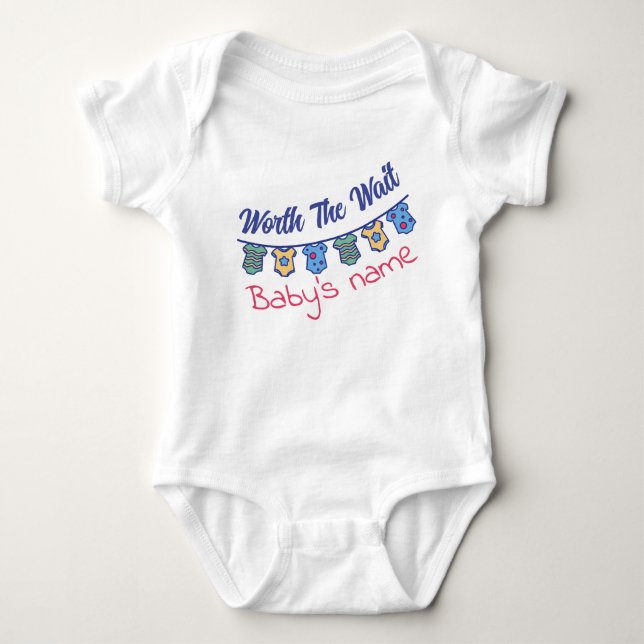 Nutzen des wartenden IVF Baby Bodysuit Baby Strampler (Vorderseite)